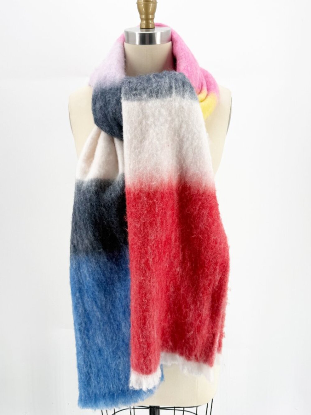 GAP Brush Colorful Chunky Oversized Scarf O/S